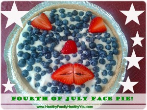 FourthofJuly Face Pie