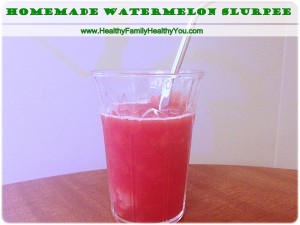 Watermelon slurpee