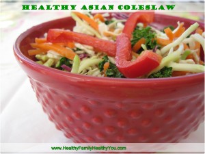 healthy asian coleslaw