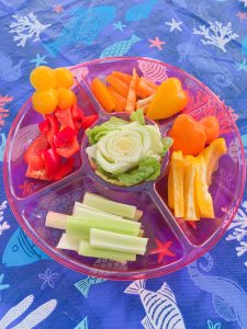 Beautiful Vegetable Platter for Kids