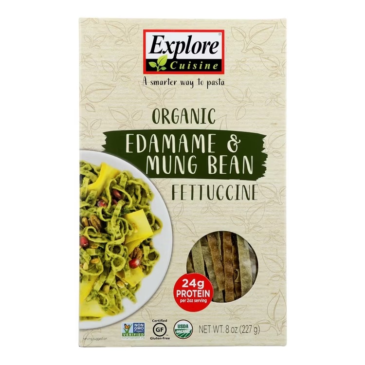 Explore Cuisine Edamame and Mung Bean Fettucine Box